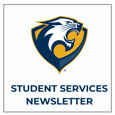 Wildcat logo and words Student Services Newsletter